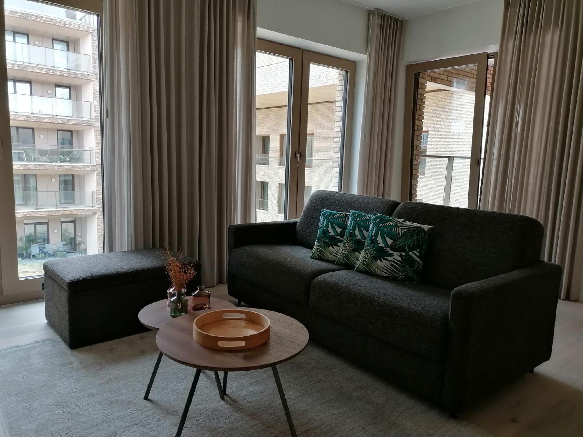 Bartine - Modern And Spacious Flat Near The Sea, Free Parking Space Oostende Eksteriør bilde